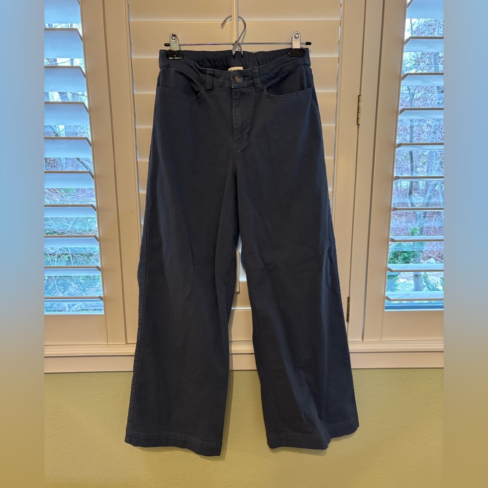 Pact Dark Blue Wide Leg Pants
